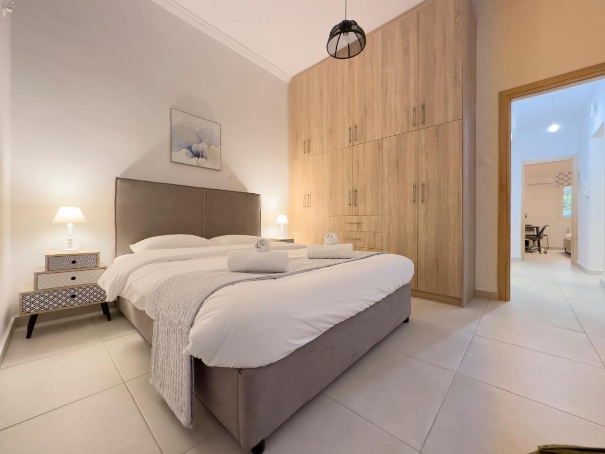Aventura Comfortable 90Sqm Apt In Kato Patisia Appartement Athene Buitenkant foto