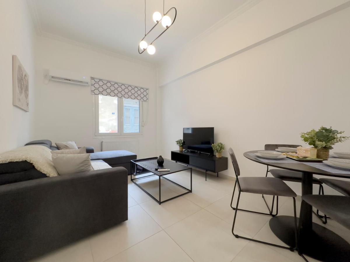 Aventura Comfortable 90Sqm Apt In Kato Patisia Appartement Athene Buitenkant foto