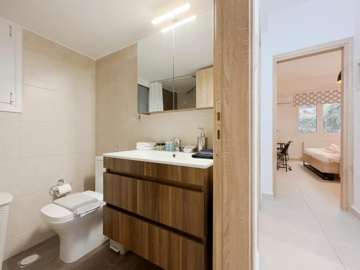 Aventura Comfortable 90Sqm Apt In Kato Patisia Appartement Athene Buitenkant foto
