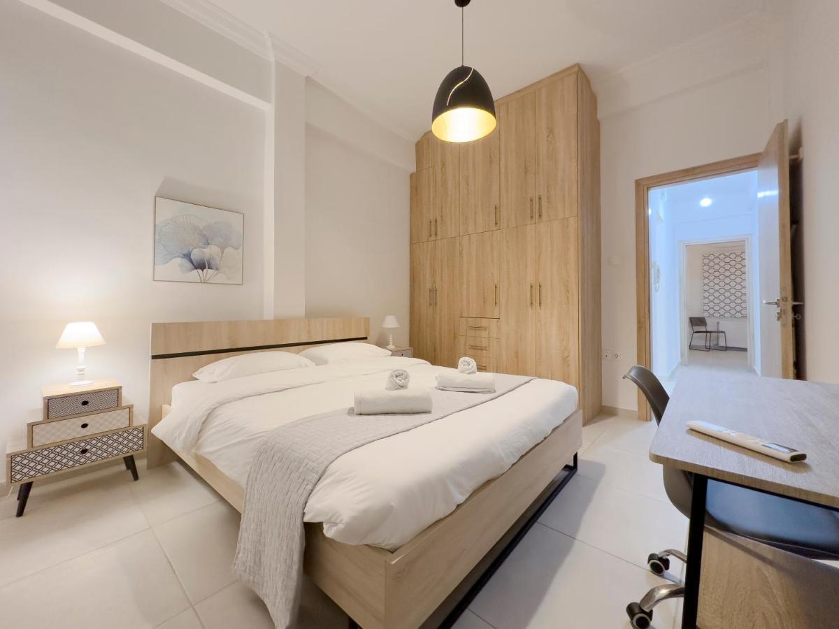Aventura Comfortable 90Sqm Apt In Kato Patisia Appartement Athene Buitenkant foto