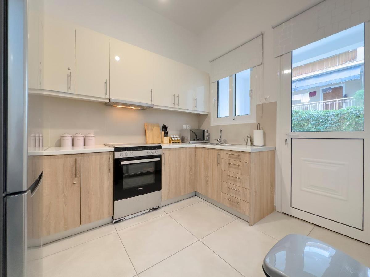 Aventura Comfortable 90Sqm Apt In Kato Patisia Appartement Athene Buitenkant foto